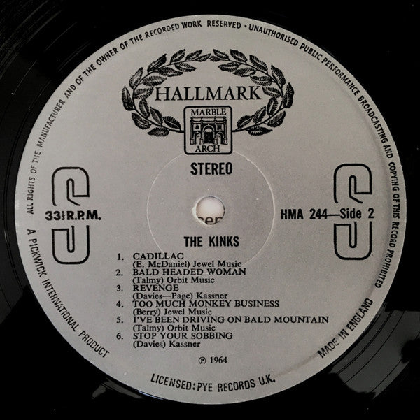 The Kinks : Kinks (LP, Album, RE)