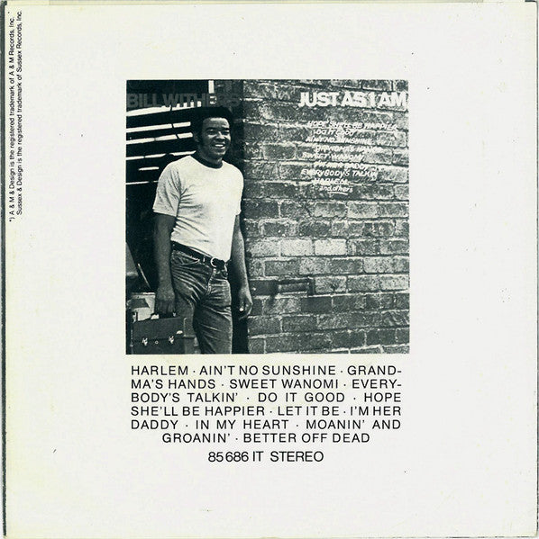 Bill Withers : Sweet Wanomi / Grandma's Hands (7", Single)