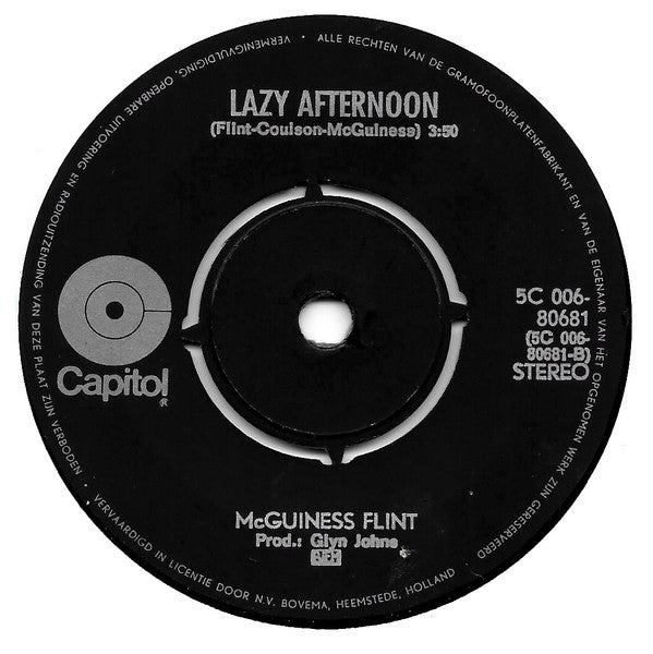 McGuiness Flint* : When I'm Dead And Gone (7", Single)