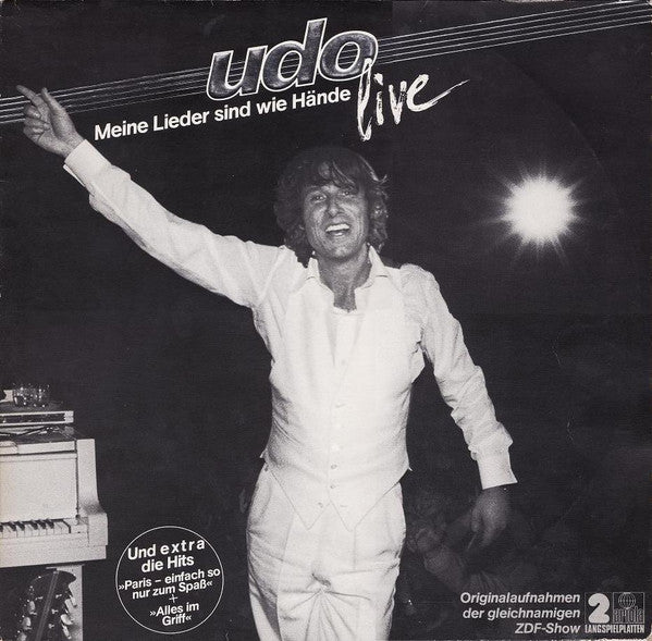 Udo Jürgens : Udo Live - Meine Lieder Sind Wie Hände (2xLP, Album)