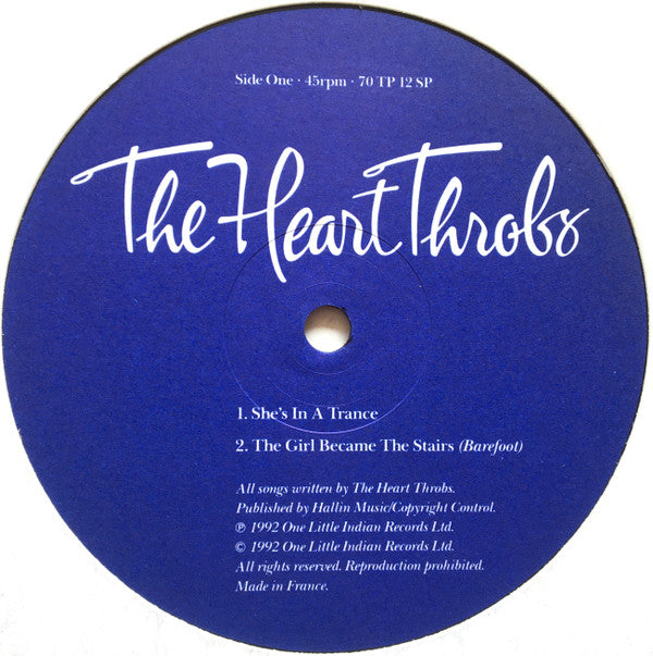 The Heart Throbs : She's In A Trance EP (12", EP)