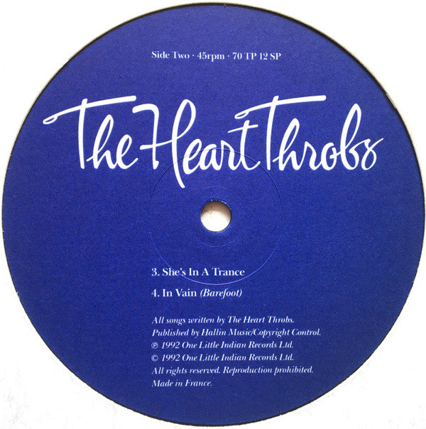 The Heart Throbs : She's In A Trance EP (12", EP)