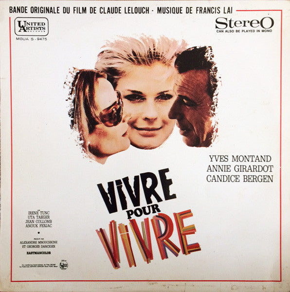 Francis Lai : Vivre Pour Vivre - Bande Originale Du Film (LP, Album)