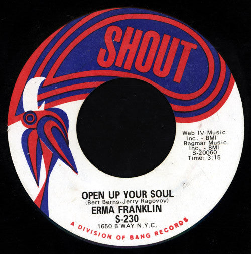 Erma Franklin : Open Up Your Soul (7")