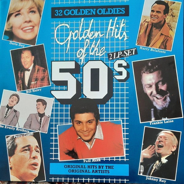 Various : Golden Hits Of The 50s (2xLP, Comp)