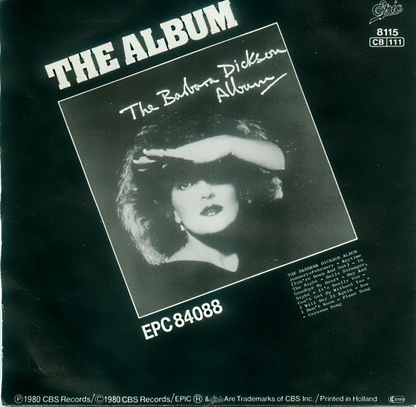 Barbara Dickson : January – February (7", Single, Lar)
