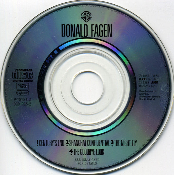 Donald Fagen : Century's End (CD, Mini, Single)