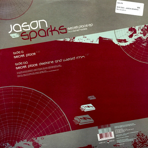 Jason Sparks Feat. Rachel Modest : Secret Place EP Part One (12", EP)
