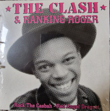 The Clash & Ranking Roger : Rock The Casbah • Red Angel Dragnet (7", EP, Ltd)