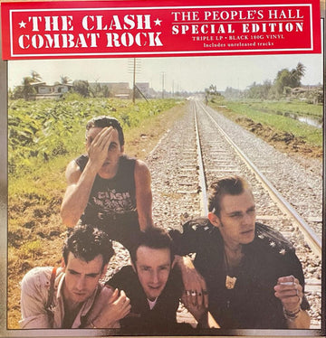 The Clash : Combat Rock + The People's Hall (LP, Album, RE + LP, Comp + LP, S/Sided, Comp + RM,)