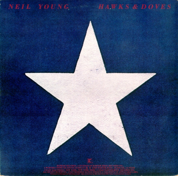 Neil Young : Hawks & Doves (LP, Album)