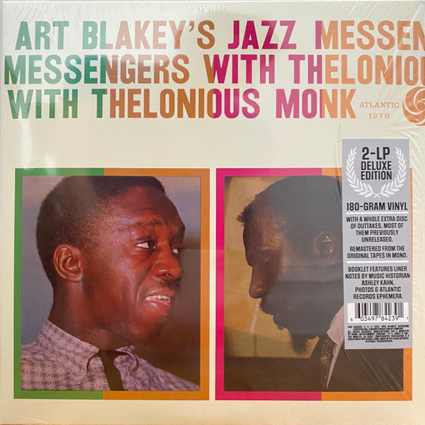 Art Blakey & The Jazz Messengers With Thelonious Monk : Art Blakey's Jazz Messengers With Thelonious Monk (2xLP, Album, Mono, Dlx, RM, 180)