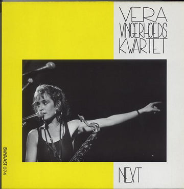 Vera Vingerhoeds Kwartet : Next (LP, Album)