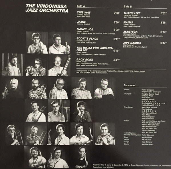 The Vindonissa Jazz Orchestra : Naima (LP, Album)