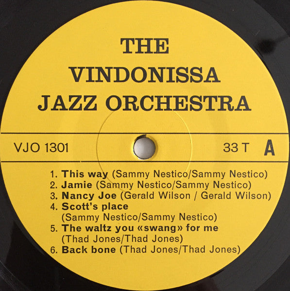 The Vindonissa Jazz Orchestra : Naima (LP, Album)