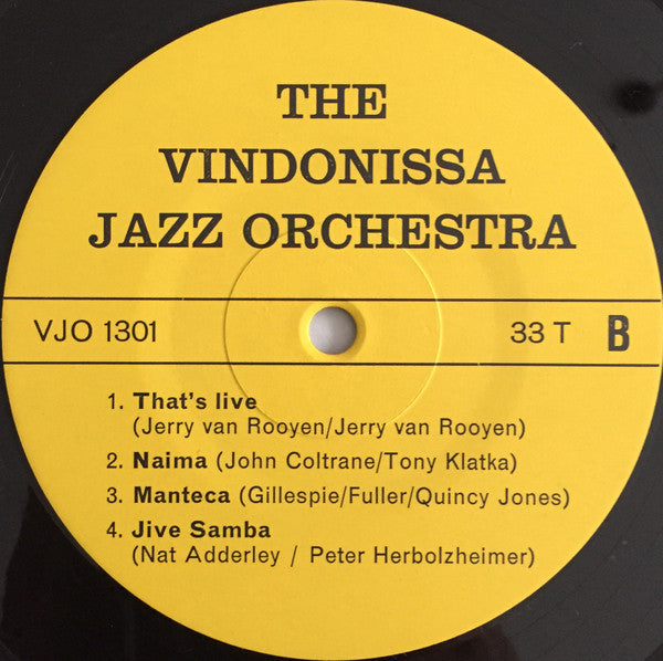 The Vindonissa Jazz Orchestra : Naima (LP, Album)