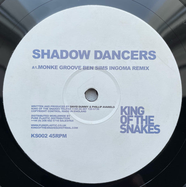 Shadow Dancers (2) : Monke Groove (12")