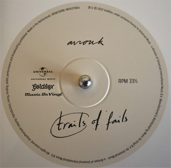 Anouk : Trails Of Fails (LP, MiniAlbum, Ltd, Num, Whi)