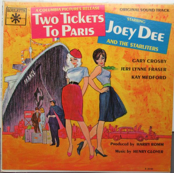 Joey Dee And The Starliters* : Two Tickets To Paris (LP, Mono)