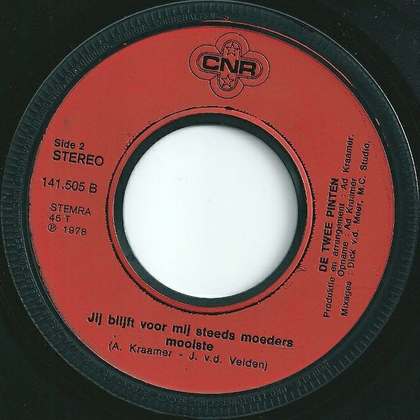 De Twee Pinten : Jodelodelodelodelohitie (7", Single)