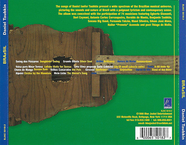 Daniel Taubkin : Brazsil (CD, Album)