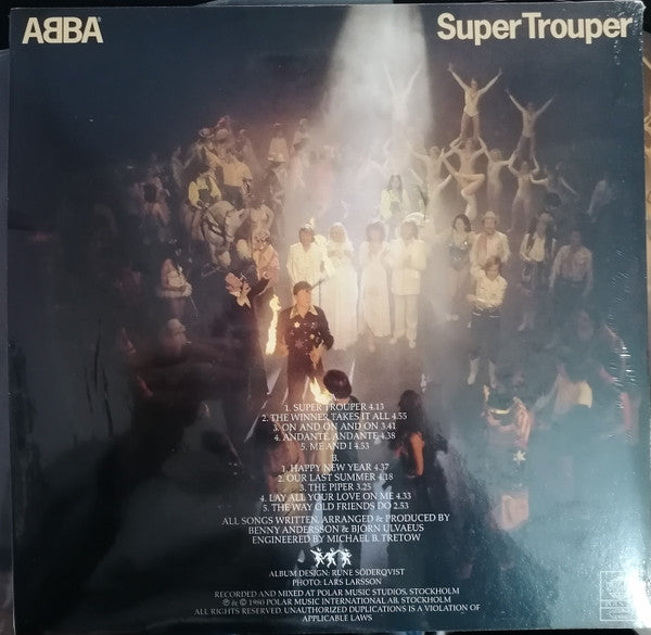 ABBA : Super Trouper (LP, Album, Pic, RE)