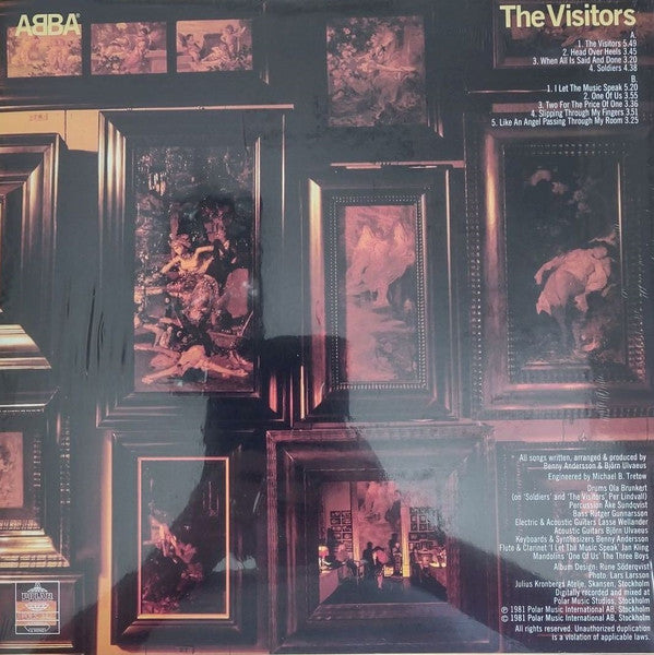 ABBA : The Visitors (LP, Album, Pic, RE)