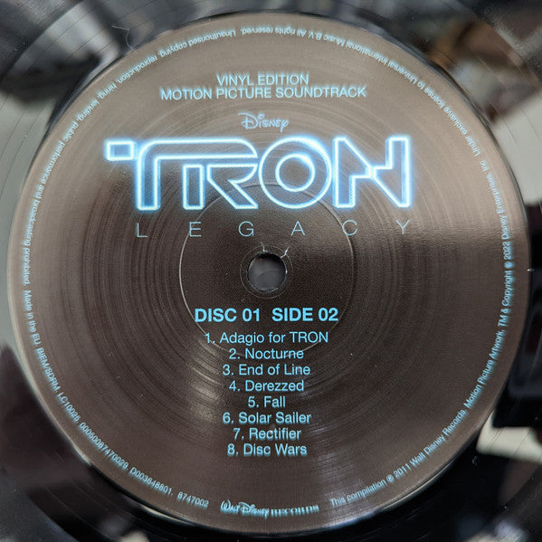Daft Punk : TRON: Legacy (Vinyl Edition Motion Picture Soundtrack) (2xLP, Album, Comp, RE)