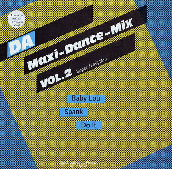 Various : DA Maxi-Dance-Mix Vol. 2 (LP, Comp, Ltd, Mixed, Whi)