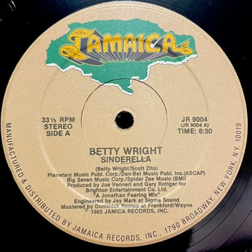 Betty Wright : Sinderella (12", Hau)