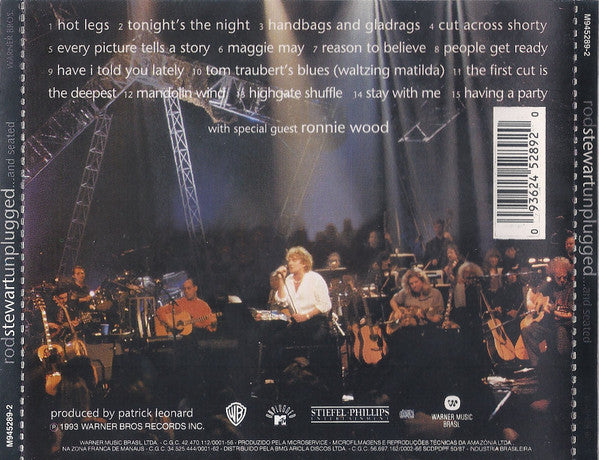 Rod Stewart : Unplugged ...And Seated (CD, Album, RE)