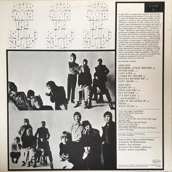 The Rolling Stones : After-Math (LP, Album, RE)