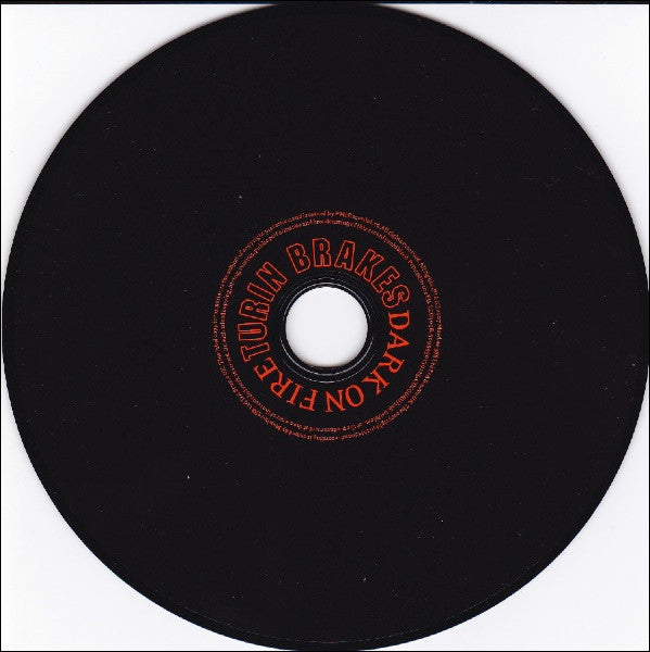 Turin Brakes : Dark On Fire (CD, Album, Promo)