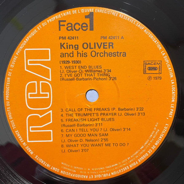 King Oliver And His Orchestra* : Jazz Tribune No.6: King Oliver And His Orchestra (1929-1930) (2xLP, Comp, Gat)