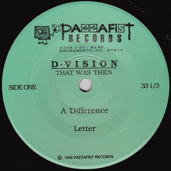 D-Vision (8) : That Was Then (7", EP)