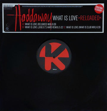 Haddaway : What Is Love (Reloaded) (12")