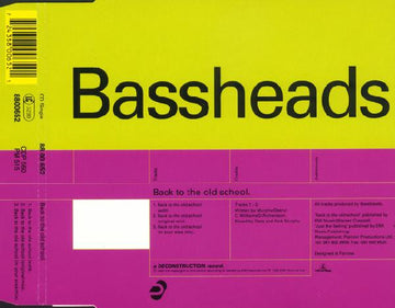 Bassheads : Back To The Old School (CD, Single)