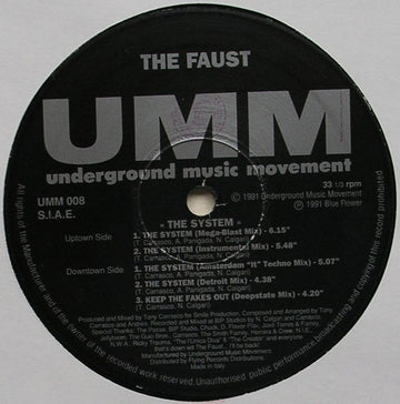 The Faust : The System (12")