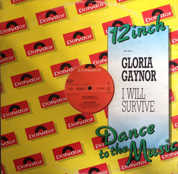 Gloria Gaynor : I Will Survive / Honey Bee / Never Can Say Goodbye (12", EP, RE)