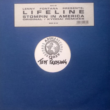 Lenny Fontana Presents Lifeline : Stompin In America (Original / Kyodai Remixes) (12", TP)