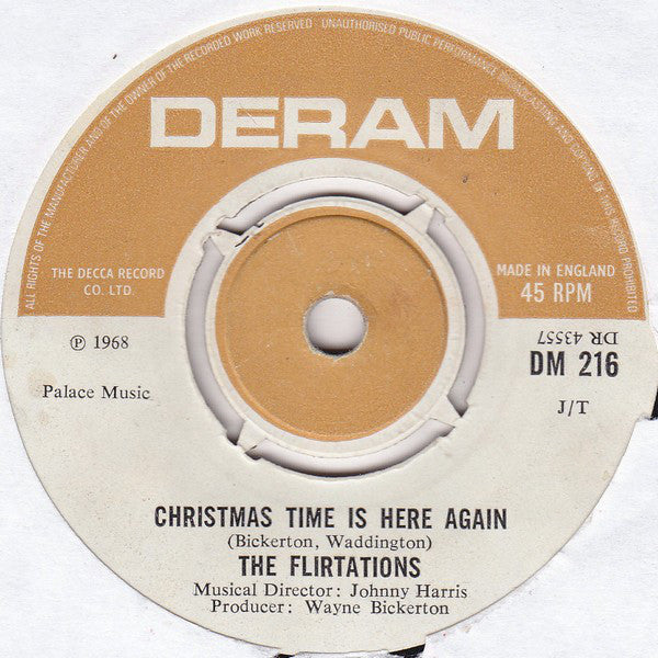 The Flirtations : Nothing But A Heartache (7", Single)