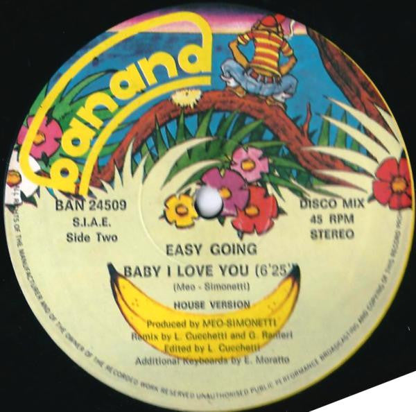Easy Going : Baby I Love You (Remix '88 / House Version) (12")