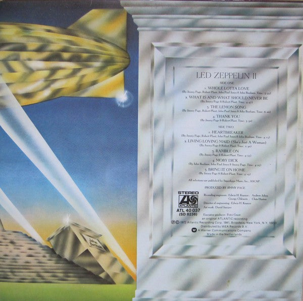Led Zeppelin : Led Zeppelin II (LP, Album, RE, Gat)