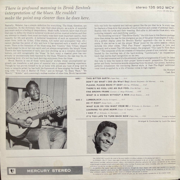 Brook Benton : This Bitter Earth (LP, Album)