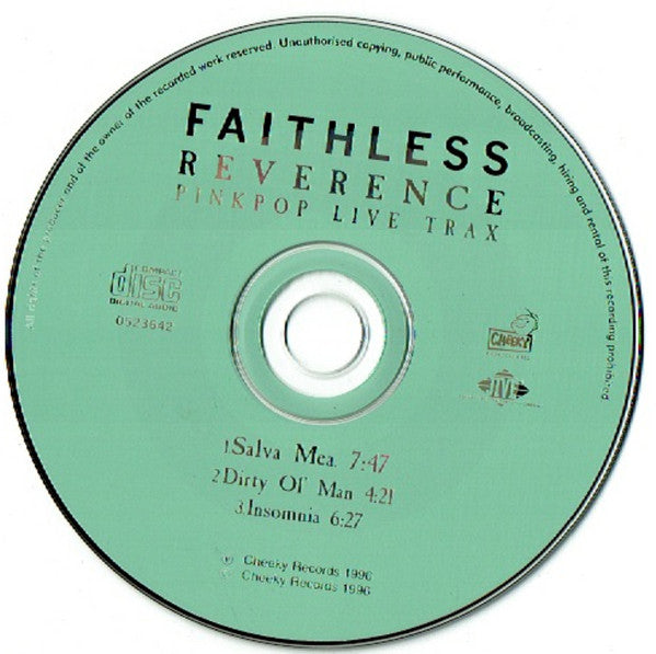 Faithless : Reverence (CD, Album, RE + CD + Pin)
