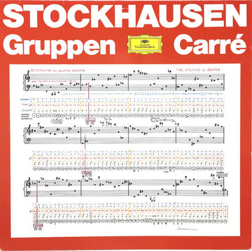 Karlheinz Stockhausen : Gruppen • Carré (LP, Album, RE)