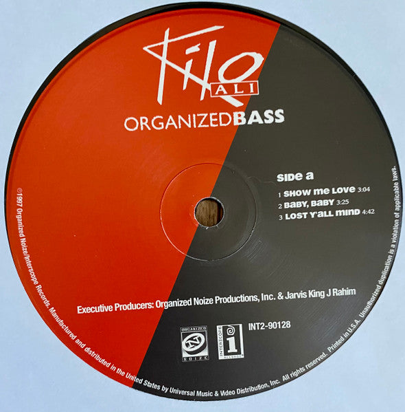 Kilo Ali : Organized Bass (2xLP, Album)