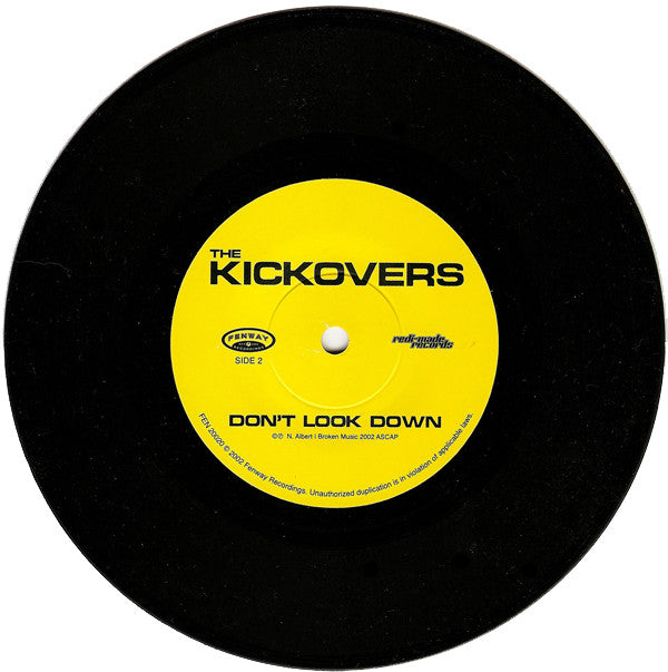 The Kickovers : Fake In Love / Don't Look Down (7")