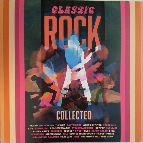 Various : Classic Rock Collected (2xLP, Comp, Ltd, Gol)