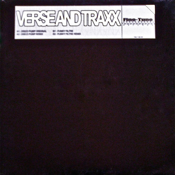 Verse And Traxx : Disco Pump / Funky Filtre (12")